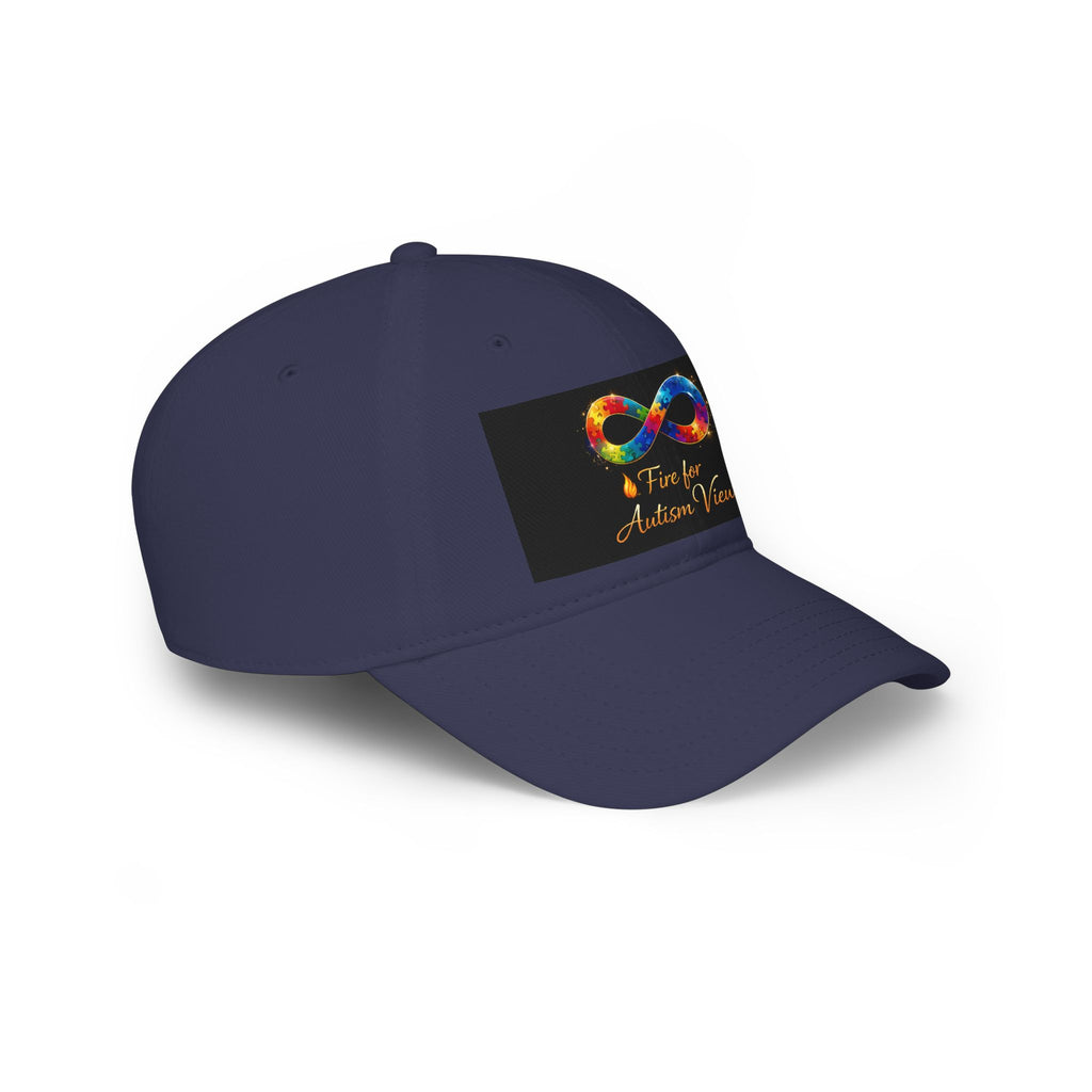 Colorful Autism Infinity Logo Cap | Awareness Baseball Cap