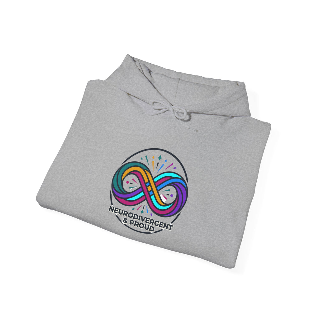 Neurodiversity Infinity Logo Hoodie | autistic pride, affirming identity