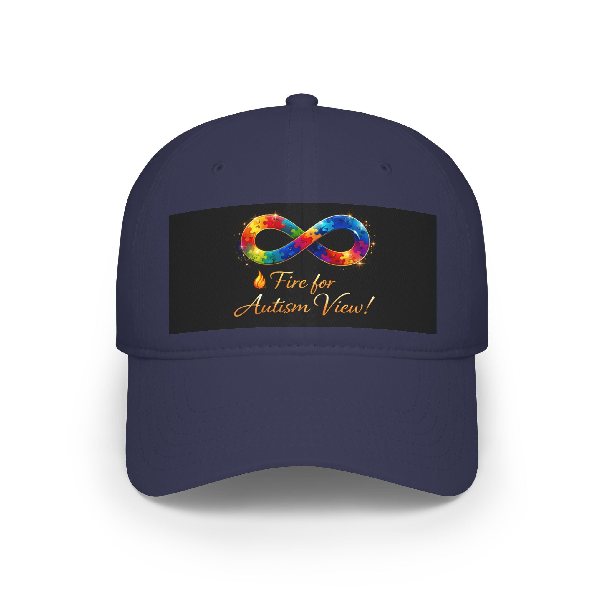 Colorful Autism Infinity Logo Cap | Awareness Baseball Cap