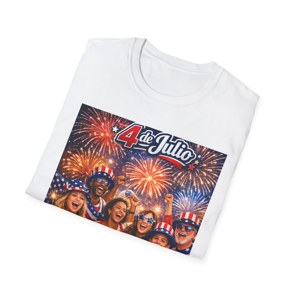 Autism Awareness American Flag 4th of July T-Shirt | Inclusion Patriotic Design