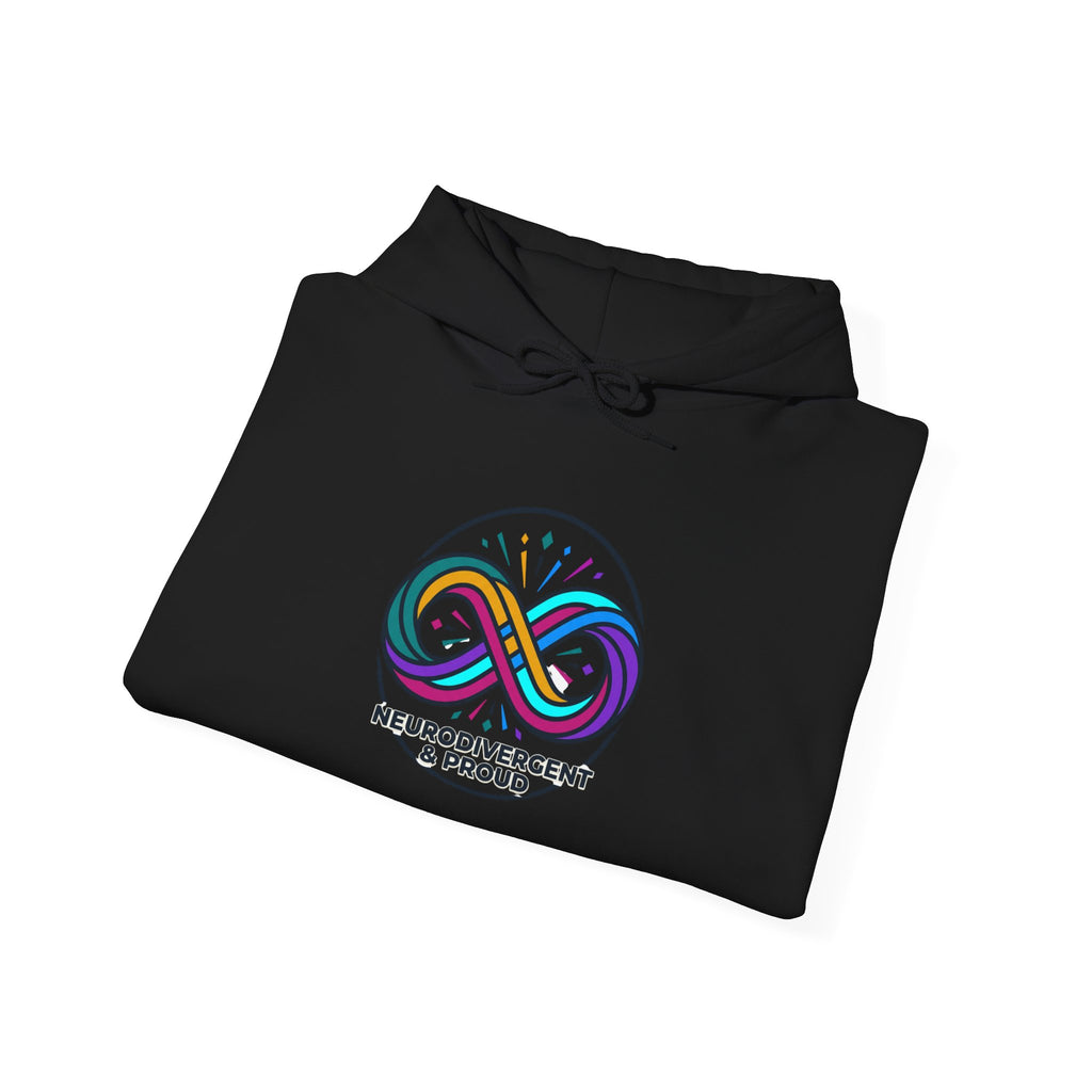 Neurodiversity Infinity Logo Hoodie | autistic pride, affirming identity