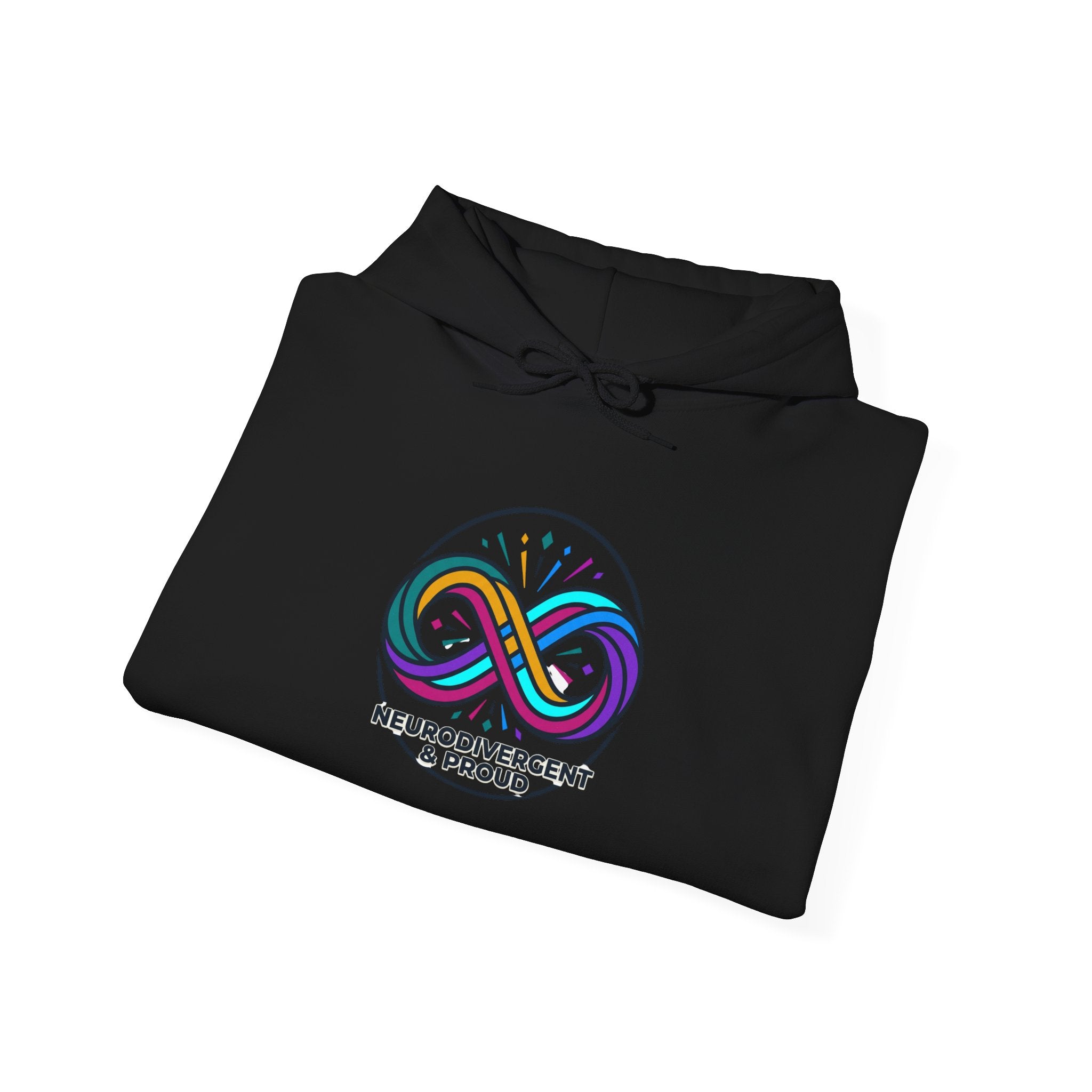 Neurodiversity Infinity Logo Hoodie | autistic pride, affirming identity