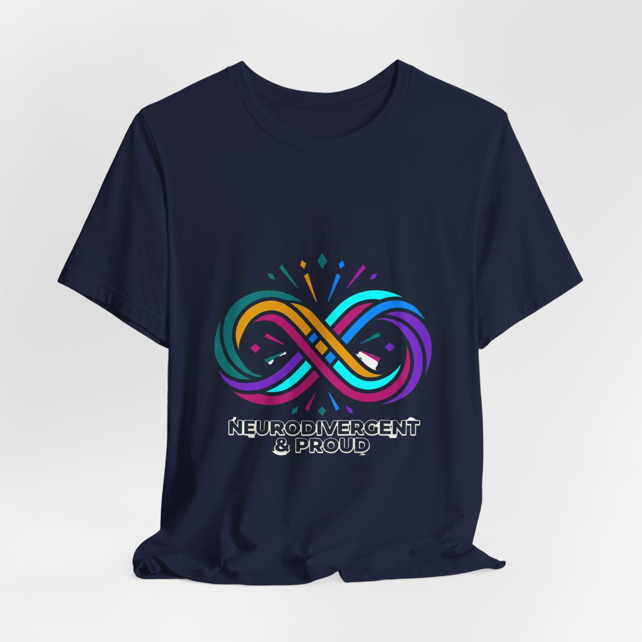 Neurodivergent & Proud Tee | autistic pride, identity-first
