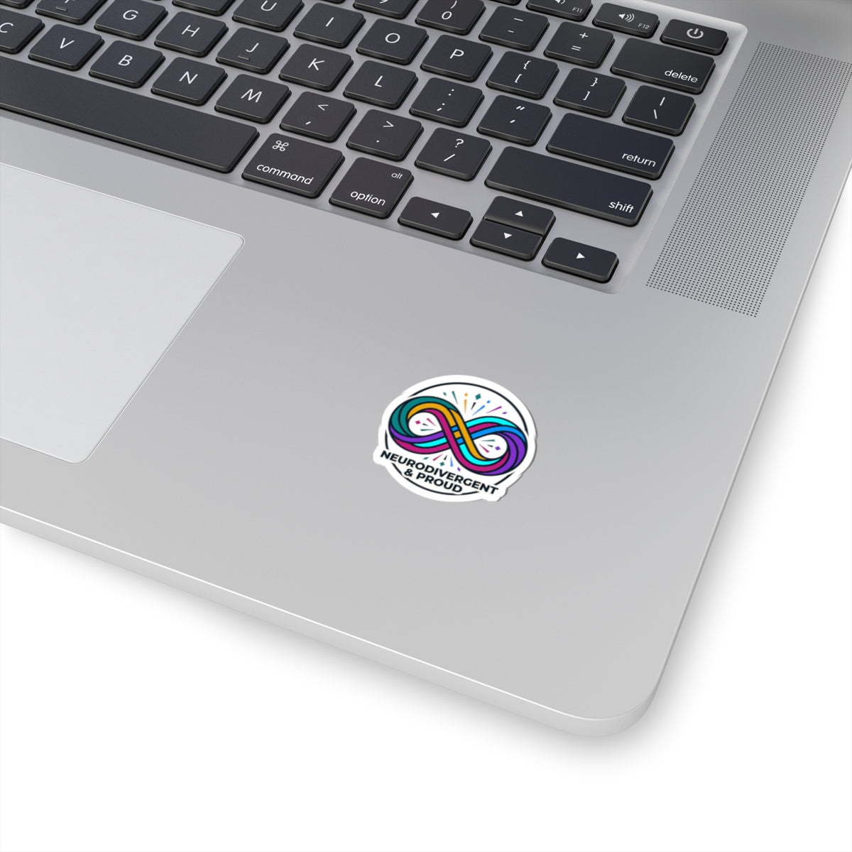 Neurodivergent & Proud Kiss-Cut Stickers | Autistic Pride, Sensory-Friendly